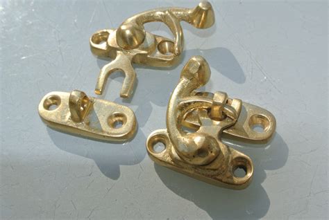 solid brass small box hardware